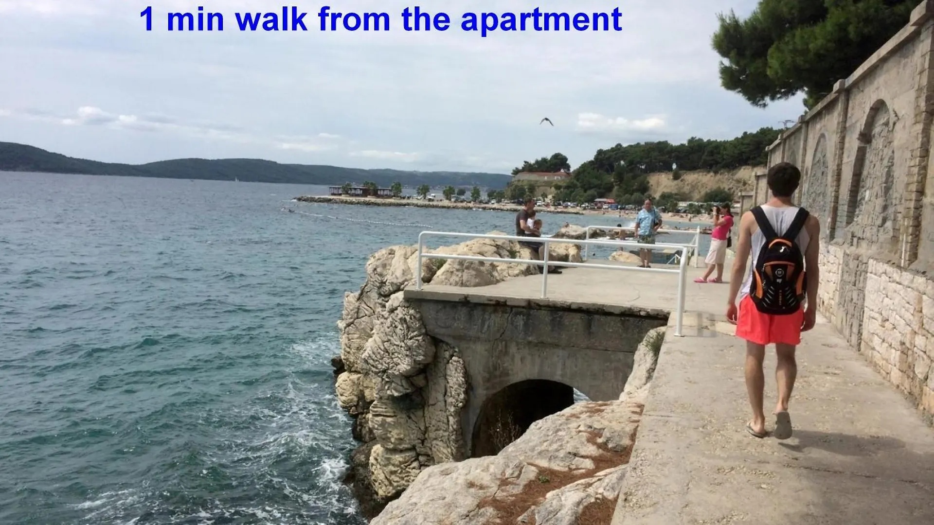 Beachfront Apartment Drazen, With Garden And Parking Split